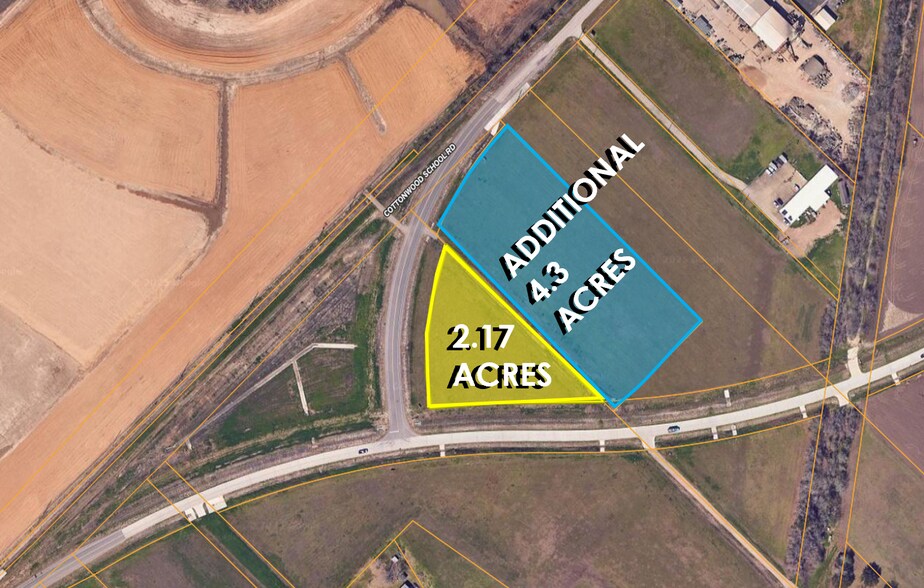2.17 Acres-S. Bamore Road & Cottonwood School Roa, Rosenberg, TX à vendre - Photo du bâtiment - Image 2 de 5