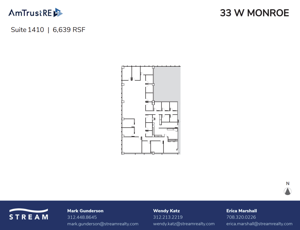 33 W Monroe St, Chicago, IL for lease Floor Plan- Image 1 of 1