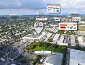 1360 N State Road 7, Margate, FL - AÉRIEN  Vue de la carte - Image1