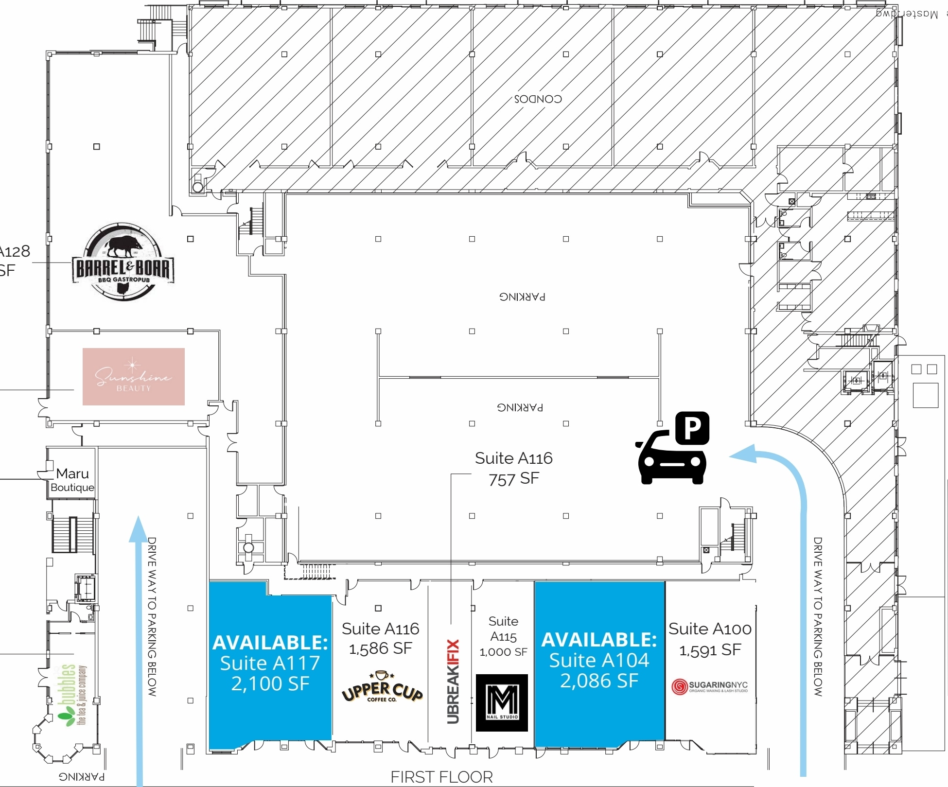 121 Mill St, Gahanna, OH for lease Site Plan- Image 1 of 1