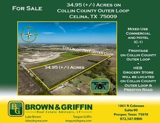 More details for 8050 CHOATE Rd, Celina, TX - Land for Sale