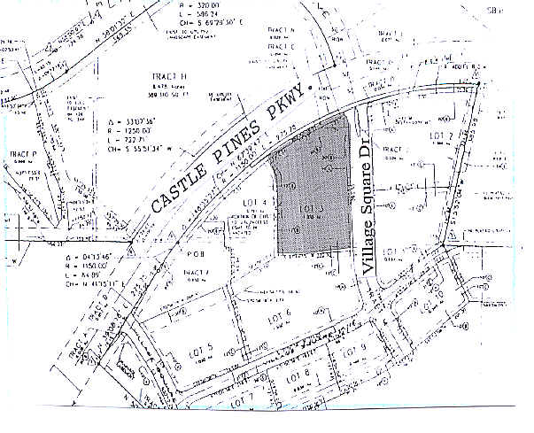7505 Village Square Dr, Castle Pines, CO for lease - Plat Map - Image 3 of 12