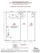 1114-1130 Branham Ln, San Jose, CA for lease Floor Plan- Image 1 of 10