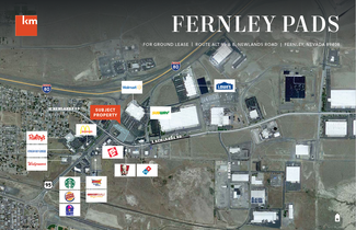 Plus de détails pour E Newlands Dr, Fernley, NV - Vente au détail à louer