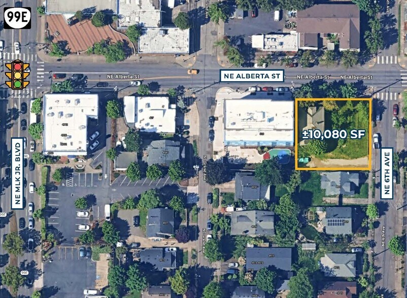526 Ne Alberta St, Portland, OR à vendre - Aérien - Image 3 de 7