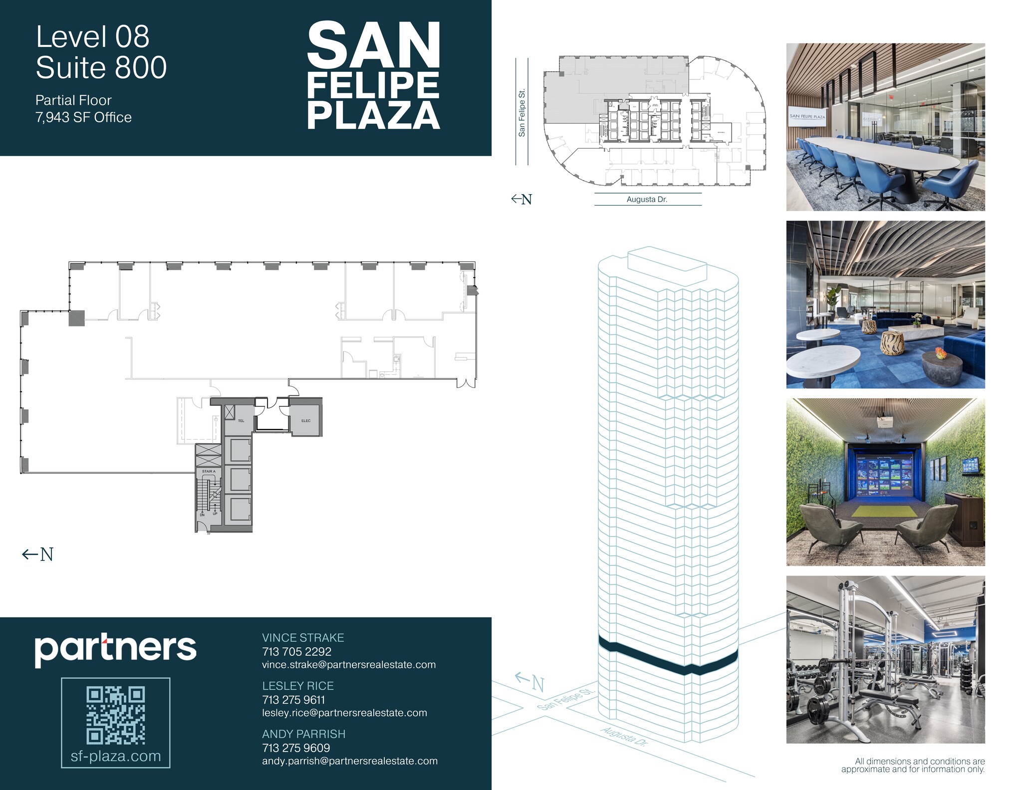 5847 San Felipe St, Houston, TX for lease Site Plan- Image 1 of 2
