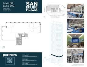 5847 San Felipe St, Houston, TX for lease Site Plan- Image 1 of 2