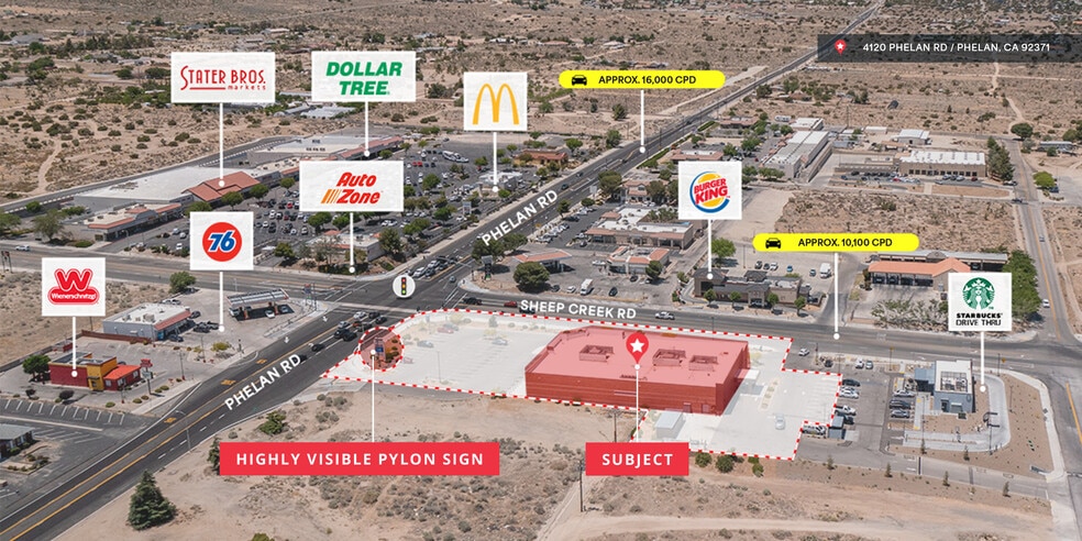 4120 Phelan Rd, Phelan, CA for lease - Building Photo - Image 2 of 2