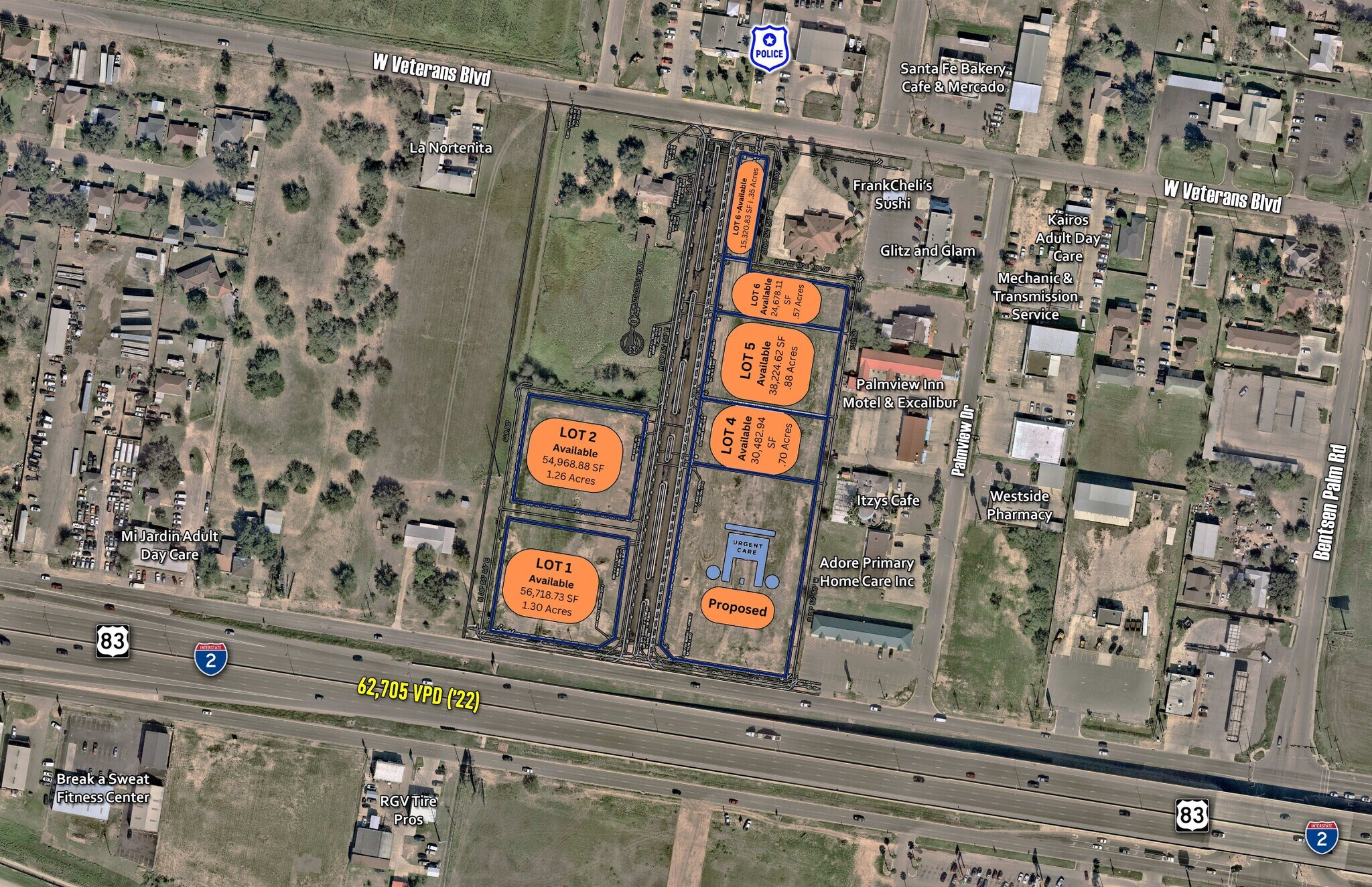401 Palma Vista, Palmview, TX for lease Primary Photo- Image 1 of 7