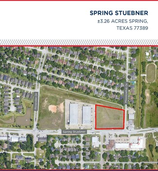 Plus de détails pour 3332 Spring Stuebner Rd, Spring, TX - Terrain à vendre