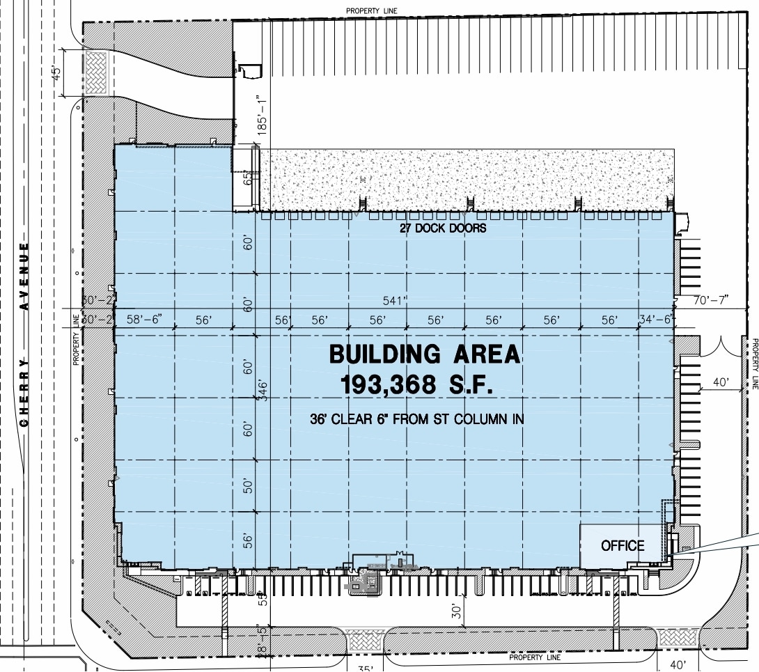 10855 Cherry Ave, Fontana, CA for lease Floor Plan- Image 1 of 2