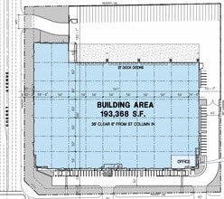 10855 Cherry Ave, Fontana, CA for lease Floor Plan- Image 1 of 2