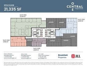 11300 Rockville Pike, North Bethesda, MD à louer Plan d’étage- Image 2 de 2