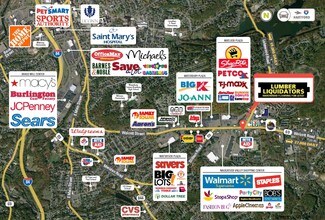 1012 Wolcott St, Waterbury, CT - AÉRIEN Vue de la carte - Image1