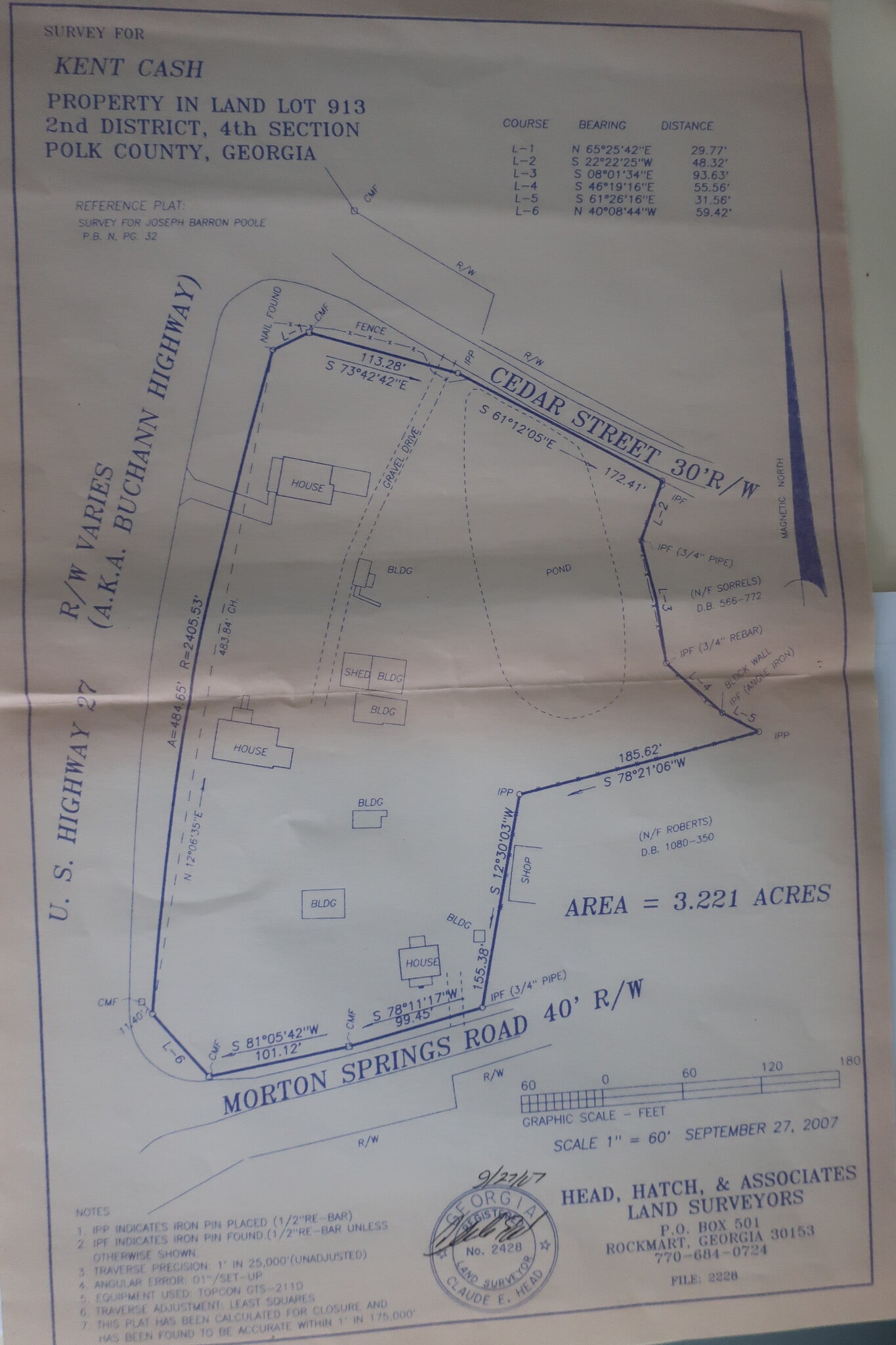 1987 Buchanan Hwy, Cedartown, GA à vendre Photo principale- Image 1 de 2