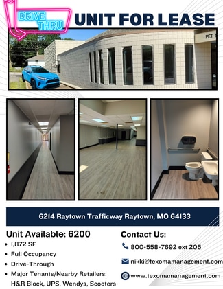 Plus de détails pour 6201-6240 Raytown Tfwy, Raytown, MO - Commerce de détail, Local d'activités à louer