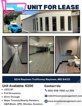 Plus de détails pour 6201-6240 Raytown Tfwy, Raytown, MO - Local d'activités à louer