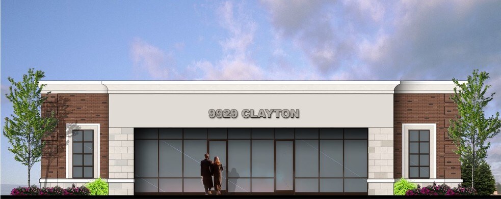 9929 Clayton Rd, Saint Louis, MO for lease - Building Photo - Image 2 of 5