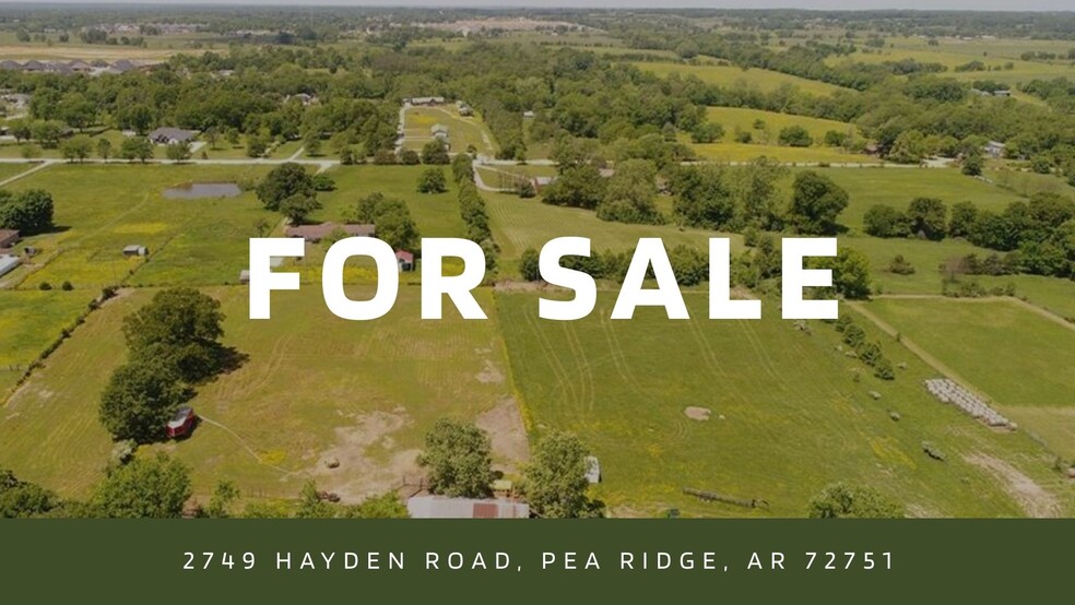 2749 Hayden Rd, Pea Ridge, AR for sale - Primary Photo - Image 1 of 8