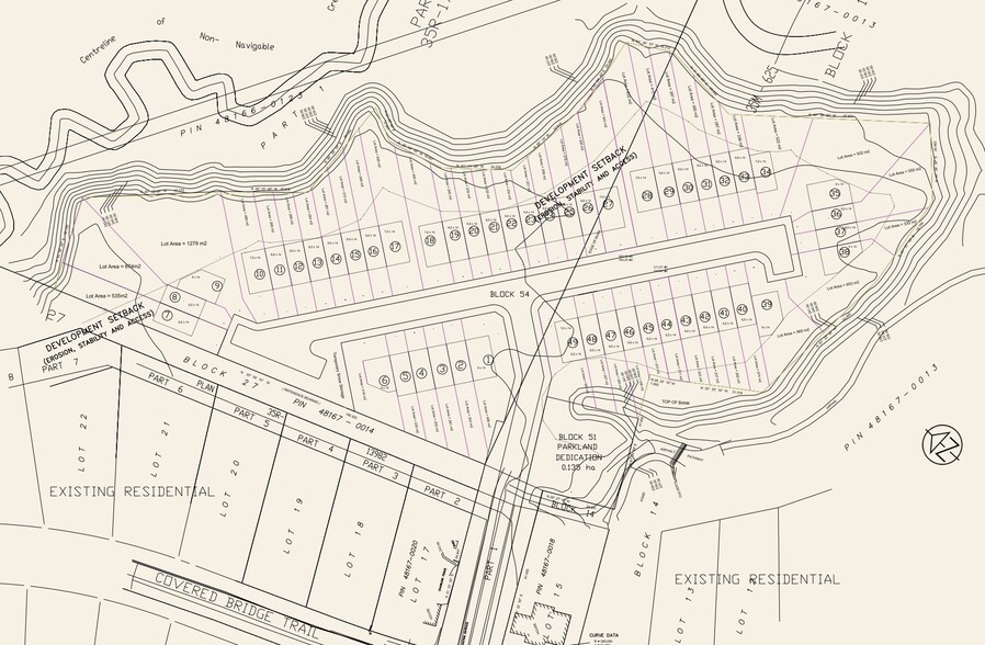 76 Covered Bridge Trl, Bracebridge, ON à vendre - Plan cadastral - Image 3 de 5