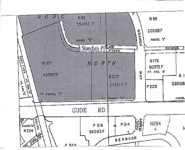 7610-7616 Standish Pl, Rockville, MD for lease - Plat Map - Image 3 of 8