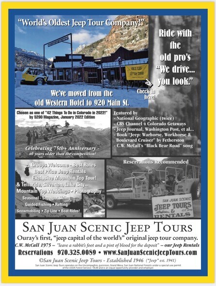 920 Main St, Ouray, CO à vendre - Photo du bâtiment - Image 2 de 26