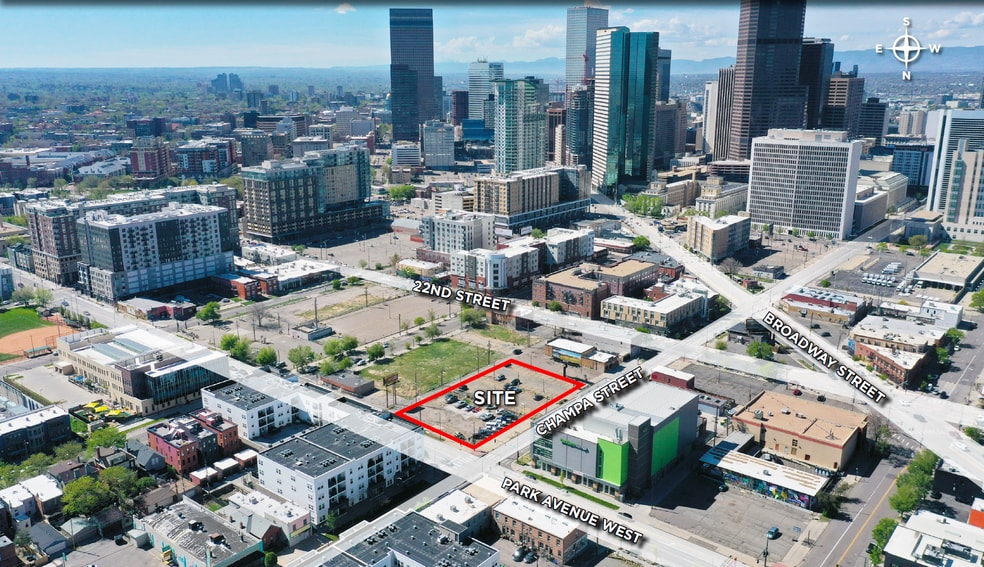 838 W Park Ave, Denver, CO à vendre - Aérien - Image 2 de 2