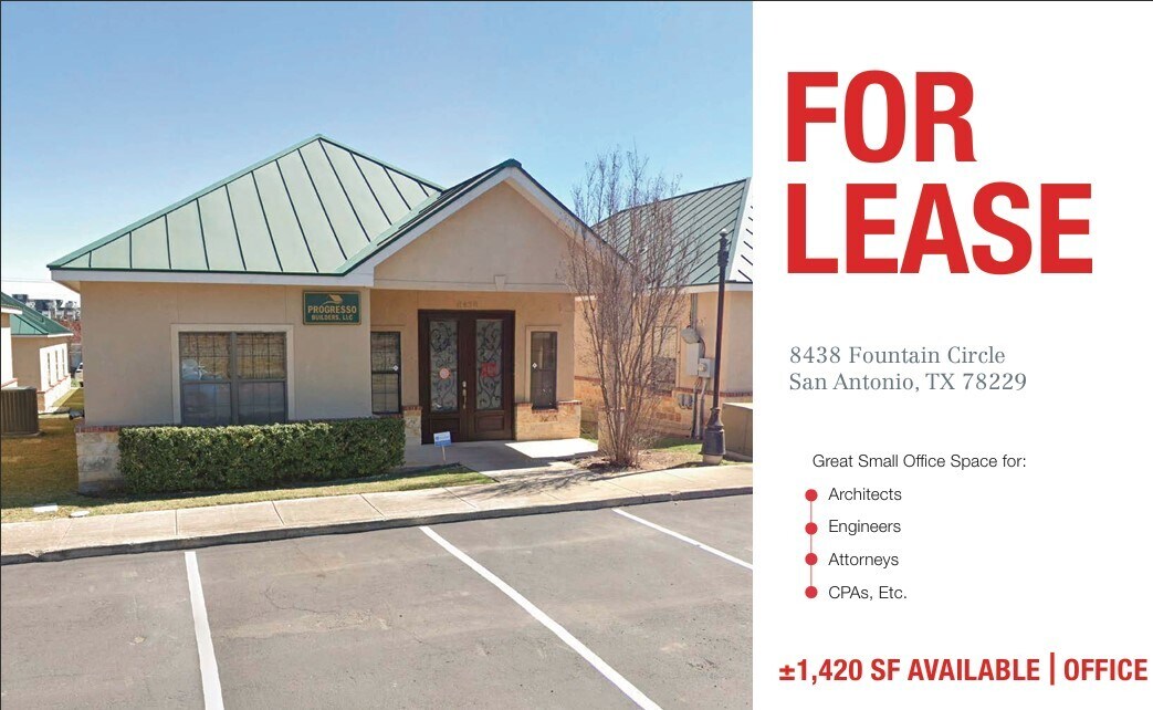 8438 Fountain Cir, San Antonio, TX à vendre Photo du bâtiment- Image 1 de 1