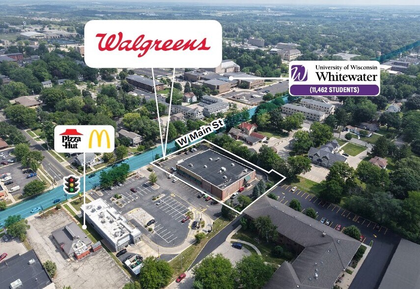 1041 W Main St, Whitewater, WI à vendre - Photo du bâtiment - Image 2 de 4