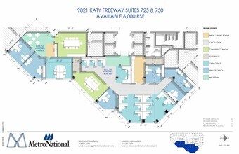 9821 Katy Fwy, Houston, TX for lease Site Plan- Image 1 of 1