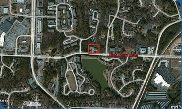 232 High House Rd, Cary, NC - Aerial  map view