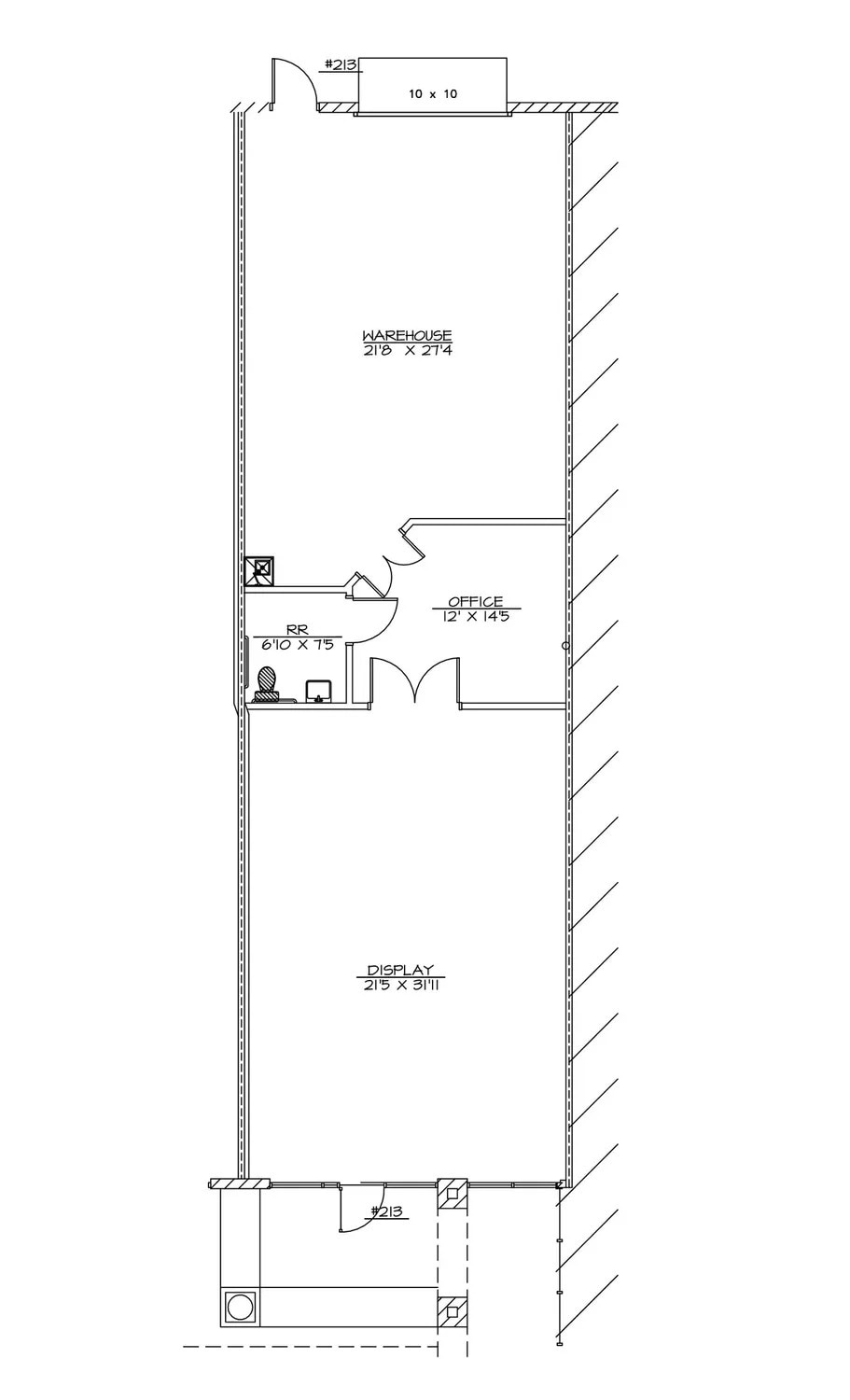 526 W Broadway Rd, Mesa, AZ à louer Plan d’étage- Image 1 de 1