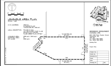 181 Keefer Pl, Vancouver, BC for lease Floor Plan- Image 1 of 1