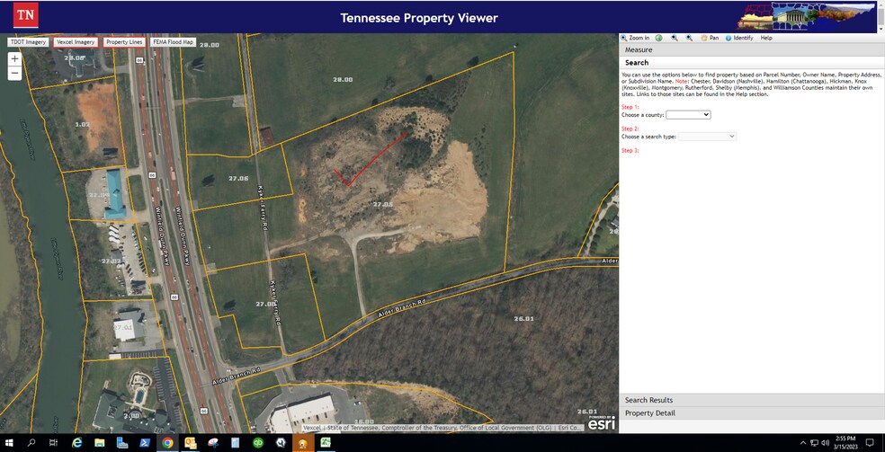 Winfield Dunn Pkwy & Alder Branch Rd, Sevierville, TN à louer - Plan cadastral - Image 2 de 3