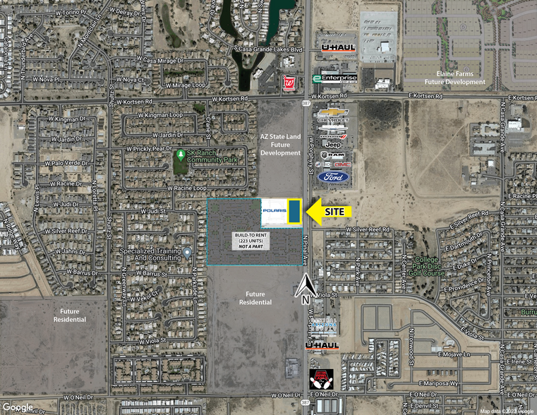 1865 N Pinal Ave, Casa Grande, AZ for sale - Aerial - Image 1 of 4