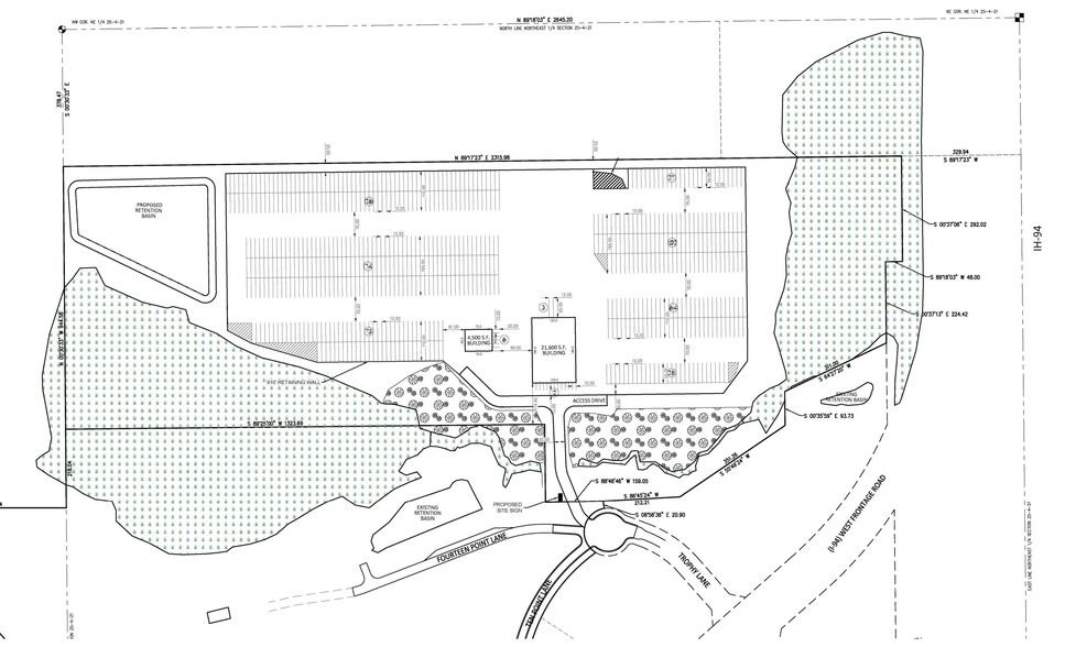 I-94 & Highway K, Franksville, WI à louer - Plan de site - Image 1 de 3