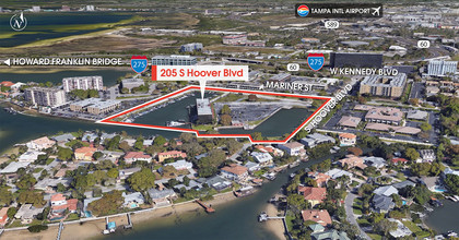 205 S Hoover Blvd, Tampa, FL - AERIAL  map view - Image1