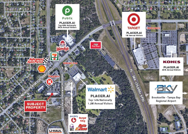 3057-3095 Anderson Snow Rd, Spring Hill, FL à vendre - Photo du bâtiment - Image 3 de 6