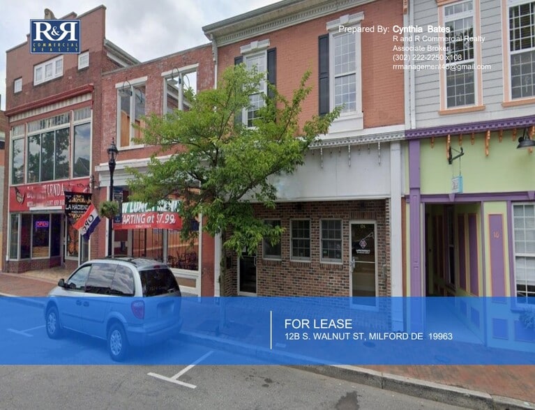 12B S Walnut St, Milford, DE for lease - Building Photo - Image 1 of 1