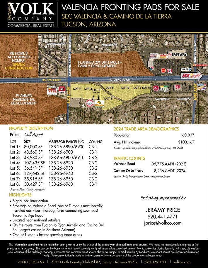 3317 W Valencia Rd, Tucson, AZ à vendre Photo du bâtiment- Image 1 de 5