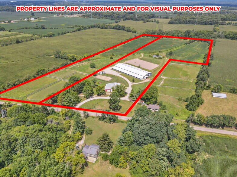 8824 Morse Rd SW, Pataskala, OH à vendre - Aérien - Image 3 de 4