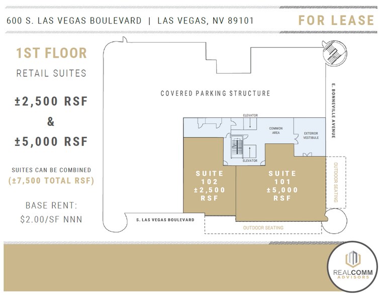 600 S Las Vegas Blvd, Las Vegas, NV à louer - Photo du bâtiment - Image 3 de 13