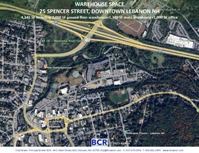 25 Spencer St, Lebanon, NH for lease Map- Image 2 of 5