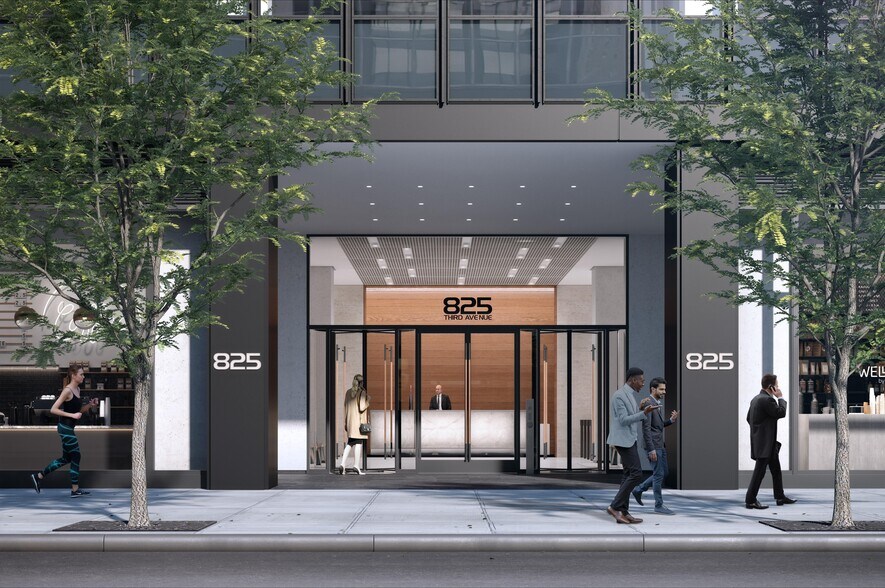 825 Third Ave, New York, NY à louer - Photo du bâtiment - Image 3 de 12