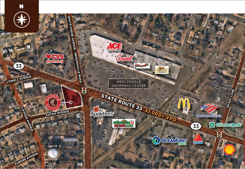 249 Highway 33, Hamilton, NJ à vendre - Photo du bâtiment - Image 2 de 2