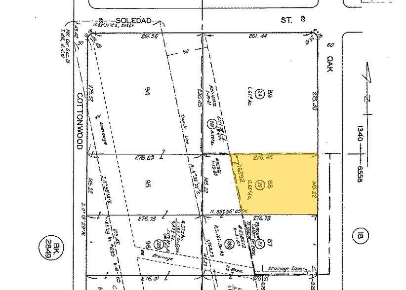 26763 Oak Ave, Canyon Country, CA for sale - Plat Map - Image 1 of 1