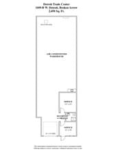1109 W Detroit St, Broken Arrow, OK for lease Typical Floor Plan- Image 1 of 1