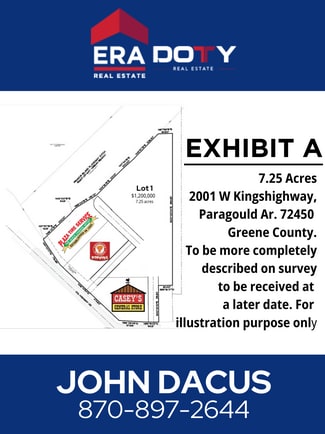 More details for 2001 W Kingshighway, Paragould, AR - Land for Sale