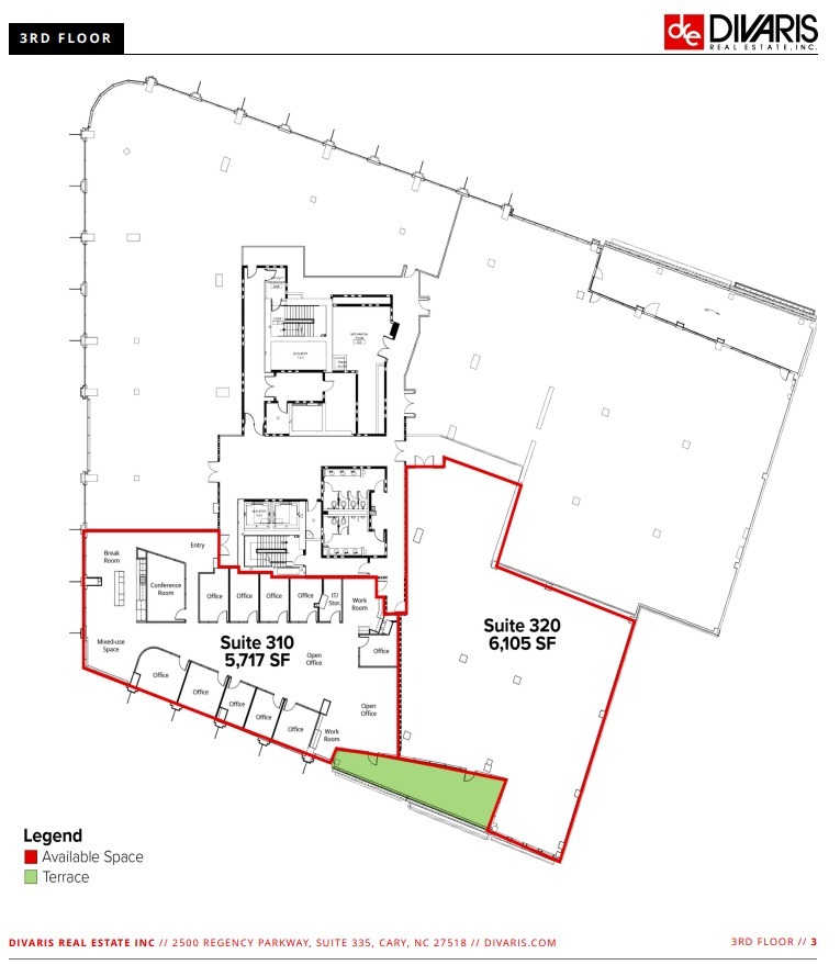 110 N Corcoran St, Durham, NC for lease Floor Plan- Image 1 of 1