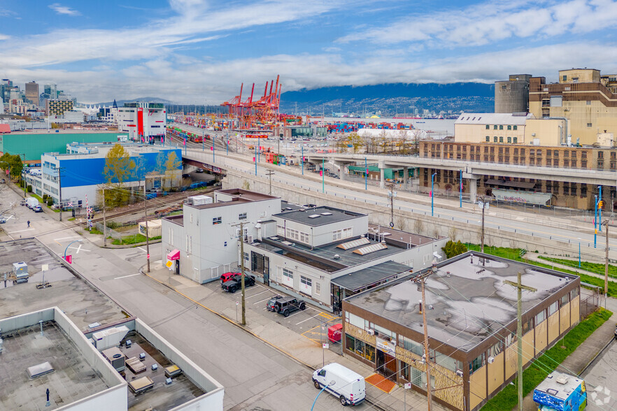 258 Raymur Ave, Vancouver, BC for lease - Aerial - Image 3 of 5